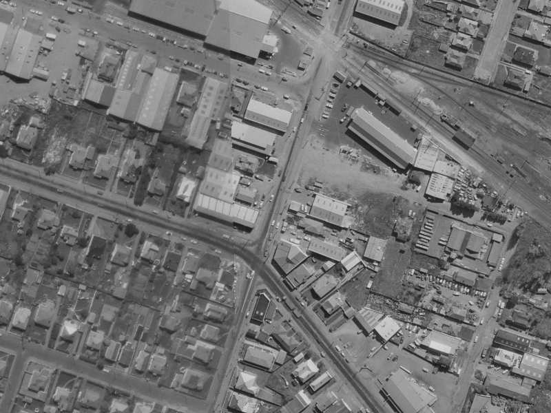 338E Wilsons Road North from the air, 1970-1974