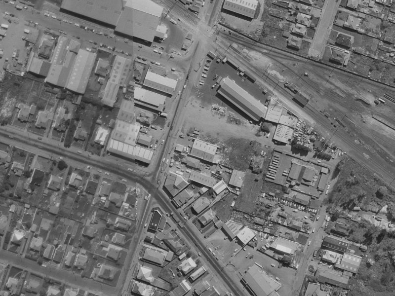 338 Wilsons Rd North from the air, 1970-1974