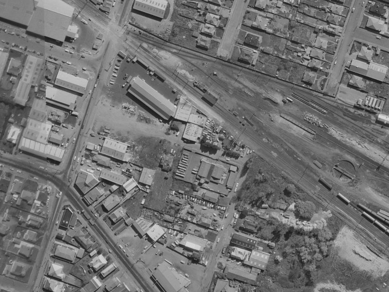 26 Raycroft Street from the air, 1970-1974
