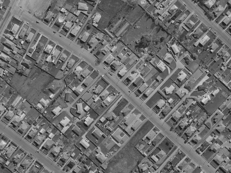 45 MacKenzie Avenue from the air, 1970-1974