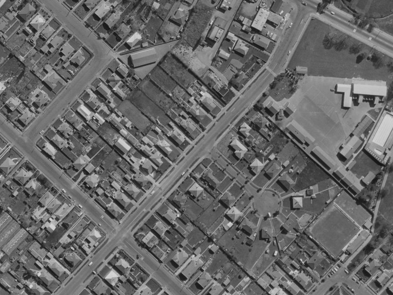 22E Hopkins Street from the air, 1970-1974