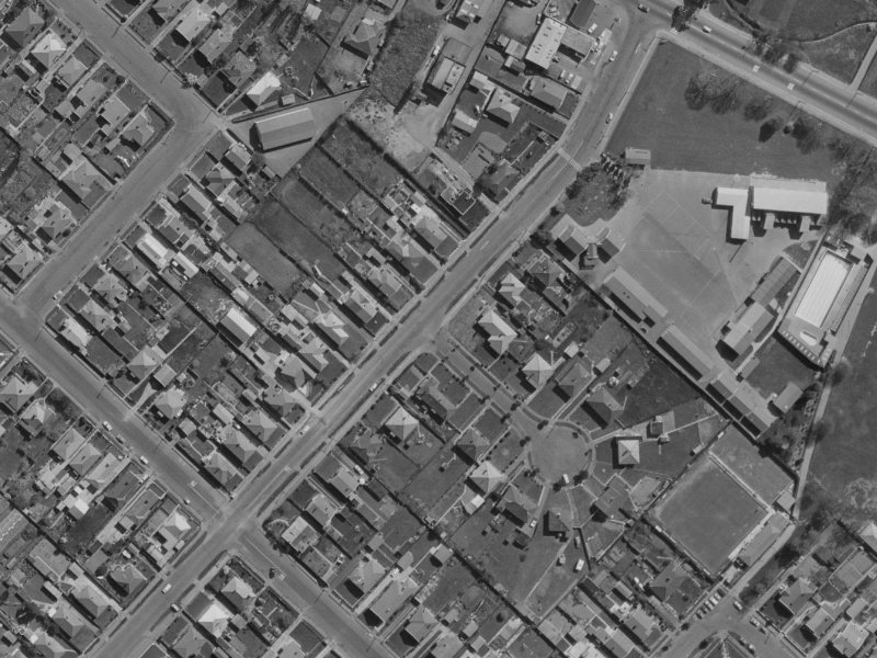 25 Hopkins Street from the air, 1970-1974