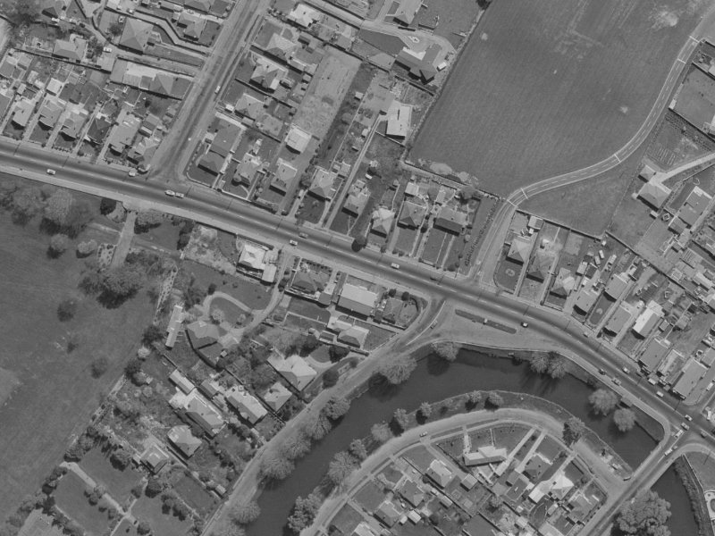 538 Ferry Road from the air, 1970-1974