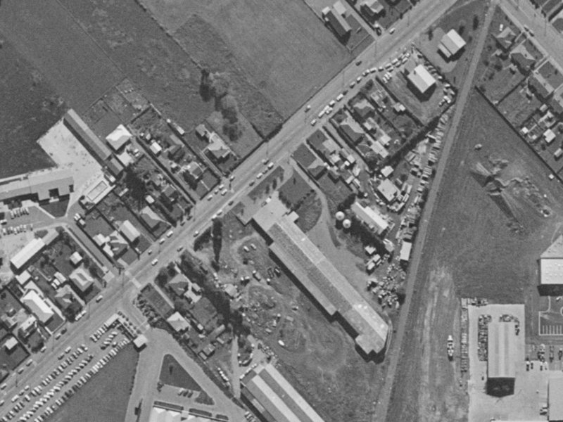 41 Shands Road from the air, 1970-1974