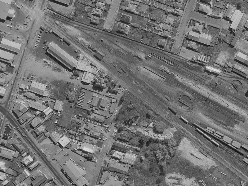 24 Raycroft Street from the air, 1970-1974