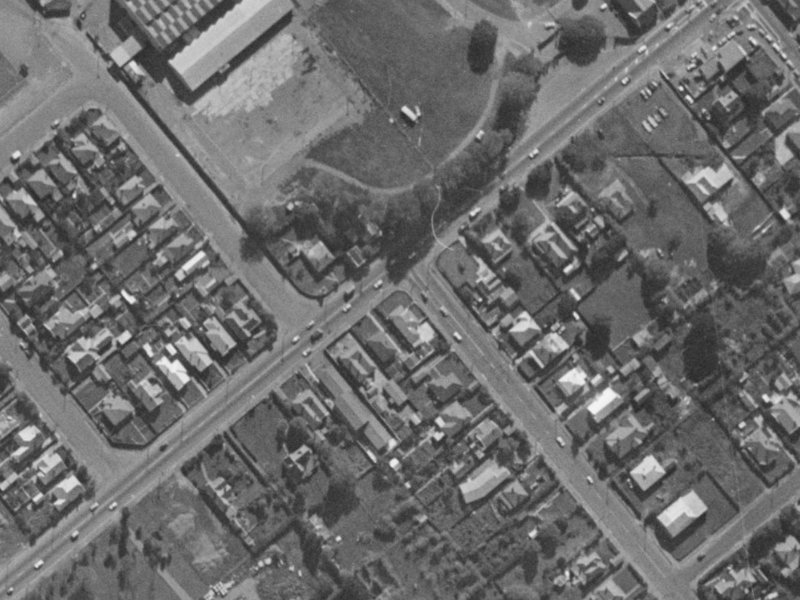 1 Taramea Place from the air, 1970-1974