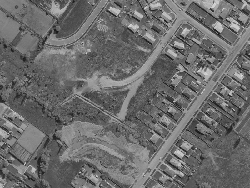 20 Dunoon Place from the air, 1970-1974