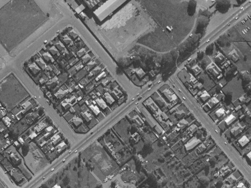 195 Lincoln Road from the air, 1970-1974