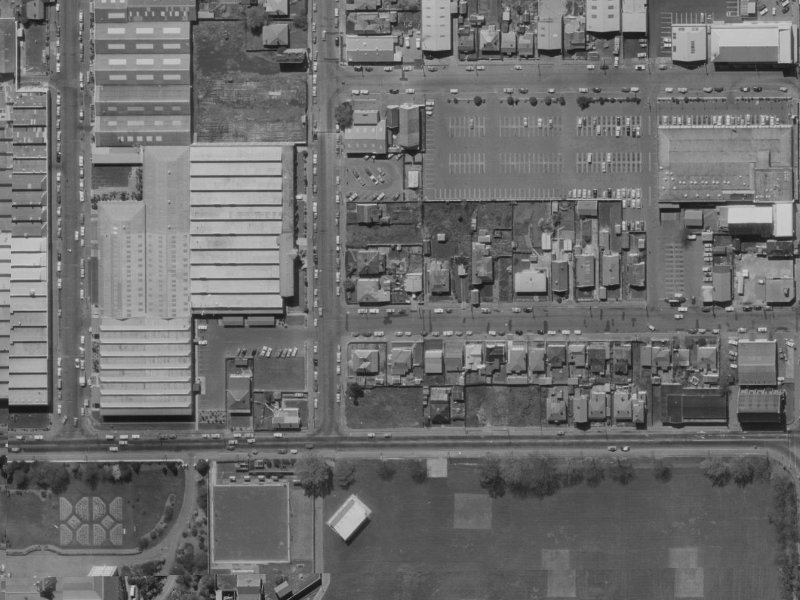 3 Stanley Street from the air, 1970-1974