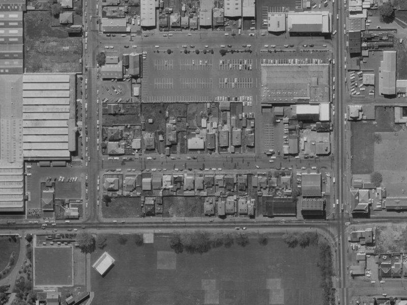 15 Stanley Street from the air, 1970-1974