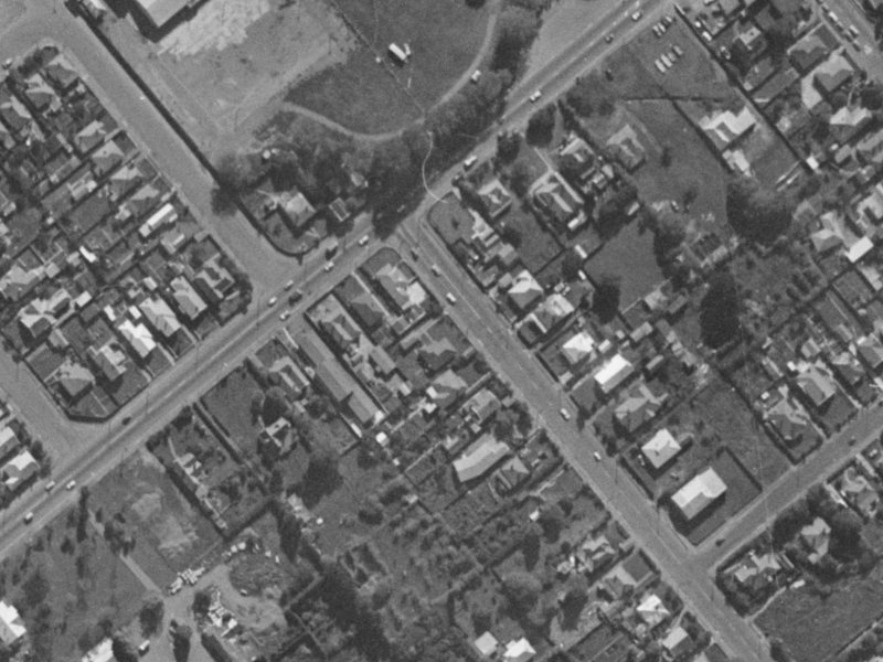 3 Taramea Place from the air, 1970-1974