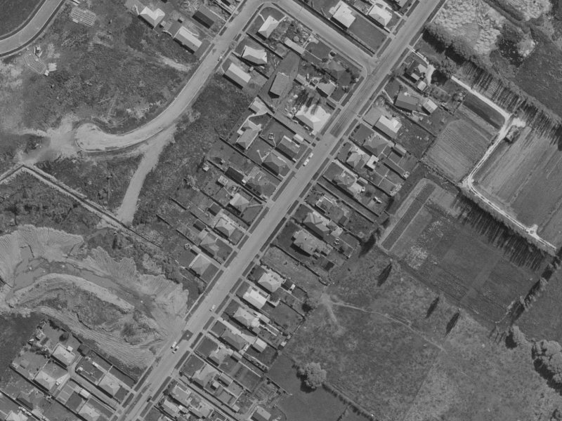 62 St Johns Street from the air, 1970-1974