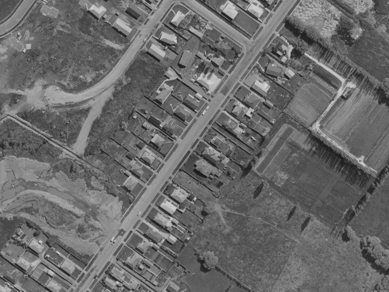 57-61 Saint Johns Street from the air, 1970-1974