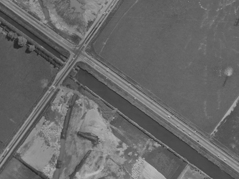 Kestrel Place from the air, 1970-1974