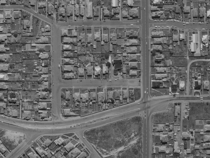 13B Crohane Place from the air, 1970-1974