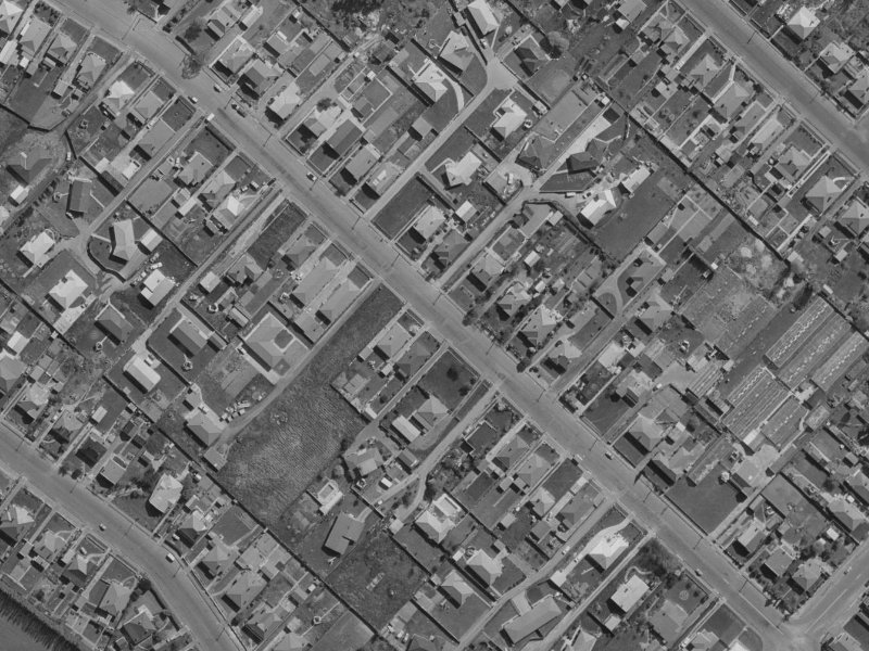 72A MacKenzie Avenue from the air, 1970-1974