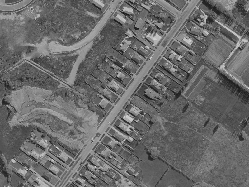 55 St Johns Street from the air, 1970-1974