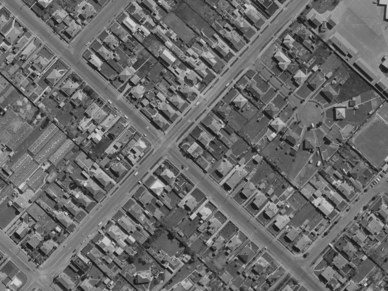 35 Hopkins Street from the air, 1970-1974