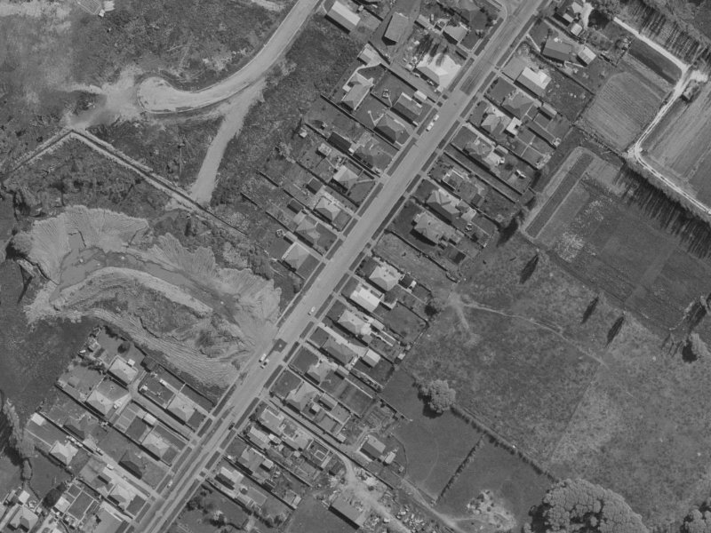 54A Saint Johns Street from the air, 1970-1974