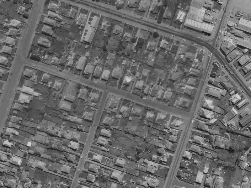 34 Walpole Street from the air, 1970-1974