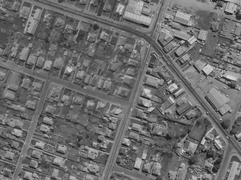 317 Wilsons Road from the air, 1970-1974