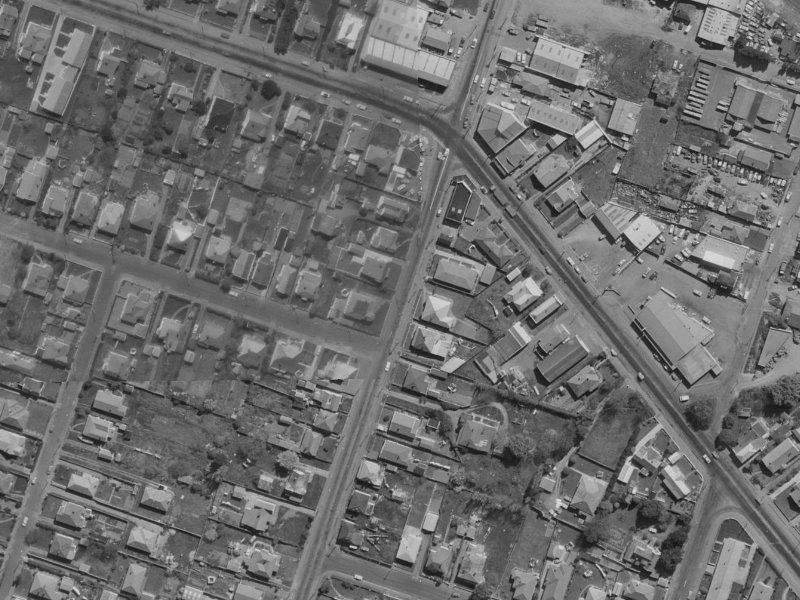 316A Wilsons Road North from the air, 1970-1974