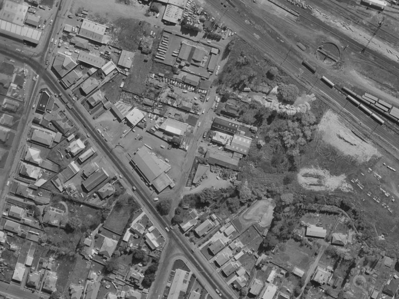 9 Raycroft Street from the air, 1970-1974