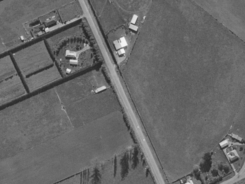 33 Barters Road from the air, 1970-1974