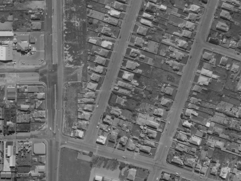 16 Cecil Place from the air, 1970-1974