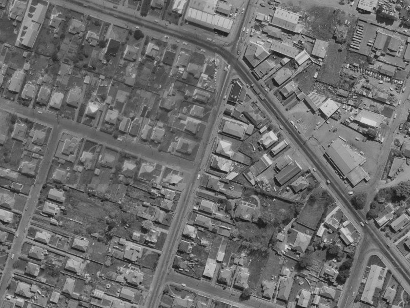 317 Wilsons Rd North from the air, 1970-1974