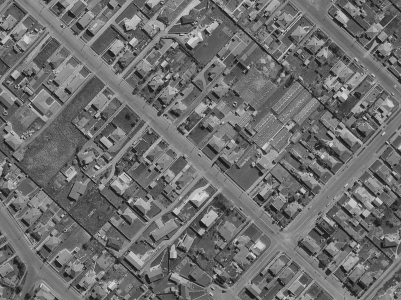 1 Vintners Lane from the air, 1970-1974