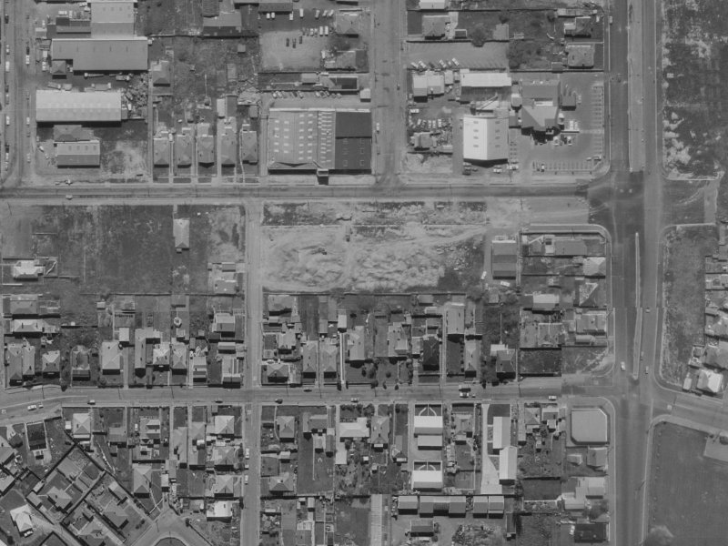 388 Brougham Street from the air, 1970-1974