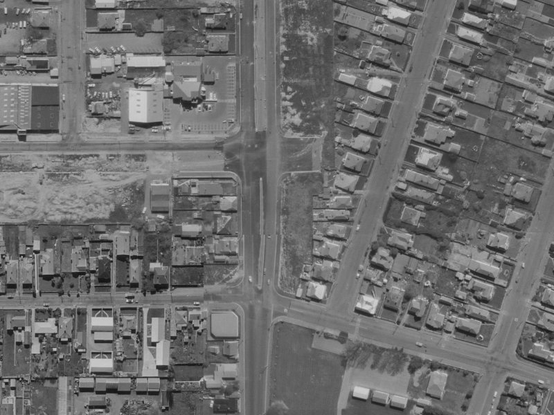 7 Cecil Place from the air, 1970-1974