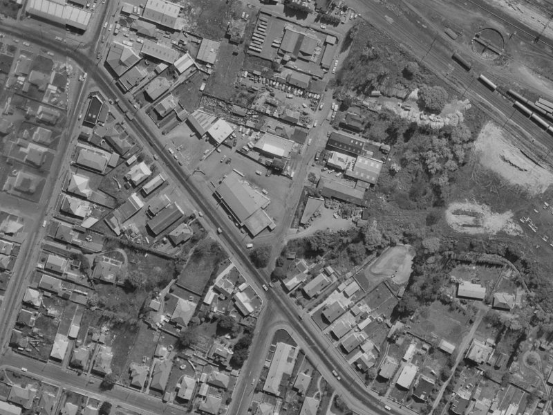 7 Raycroft Street from the air, 1970-1974