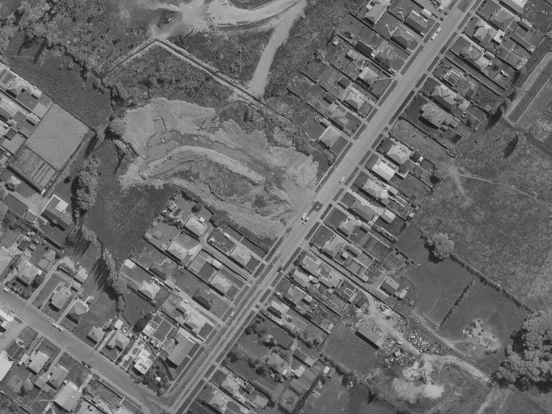39 St Johns Street from the air, 1970-1974