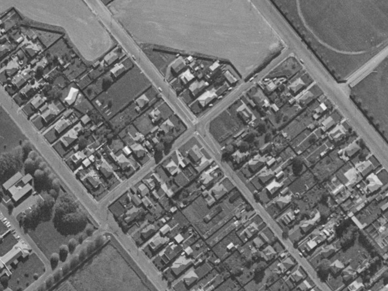45 Torrens Road from the air, 1970-1974