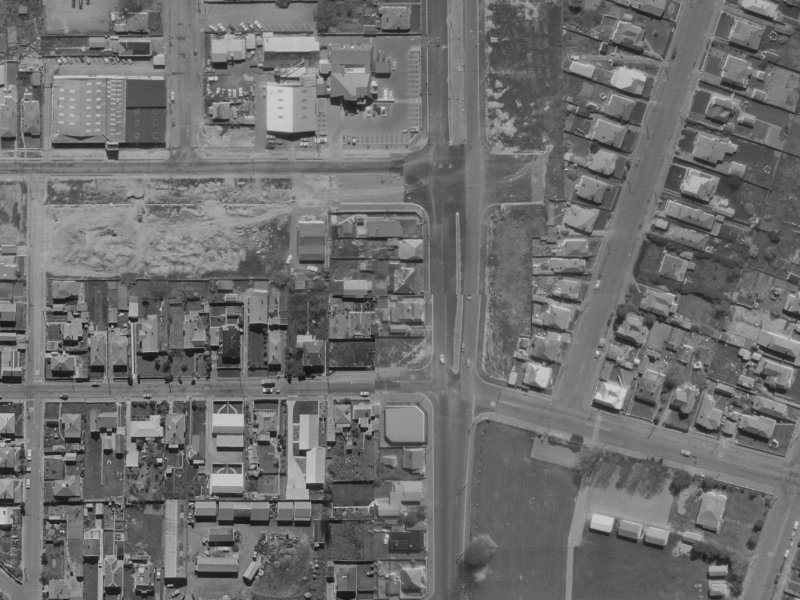 139A Waltham Road from the air, 1970-1974
