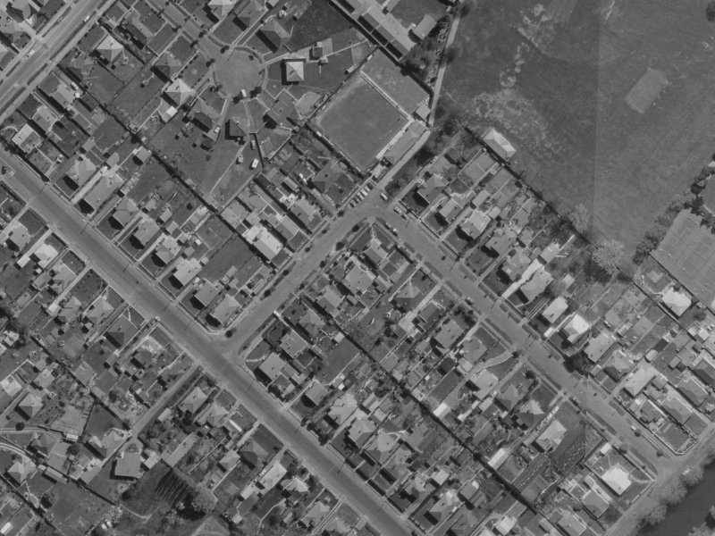 14 Silvester Street from the air, 1970-1974
