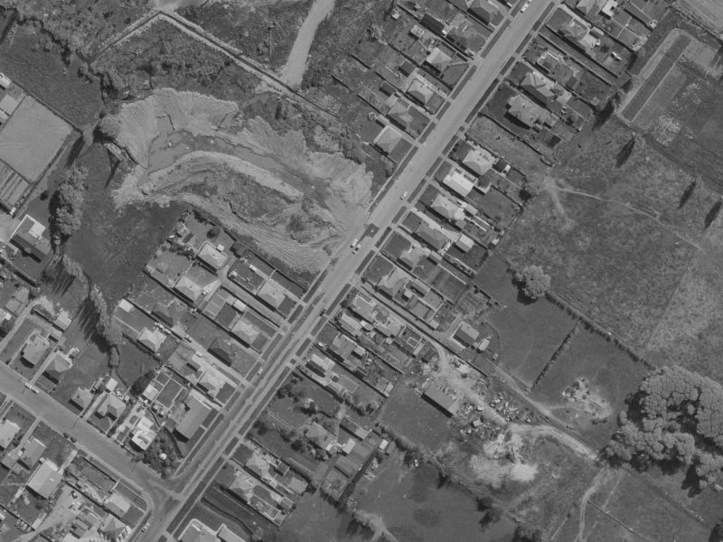 40 Saint Johns Street from the air, 1970-1974