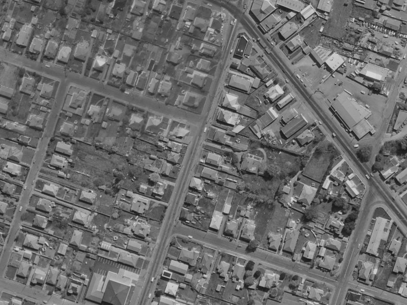 308 Wilsons Rd North from the air, 1970-1974