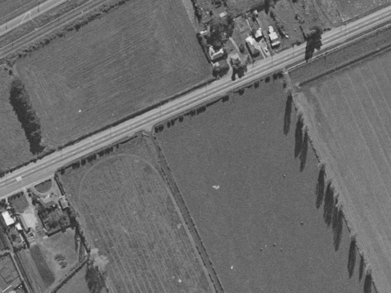 Main South Road from the air, 1970-1974