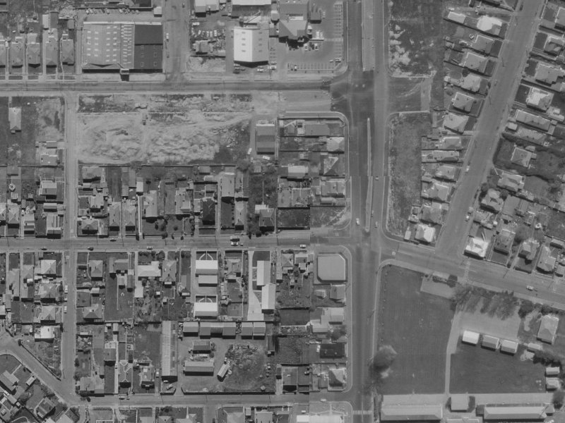 135E Waltham Road from the air, 1970-1974