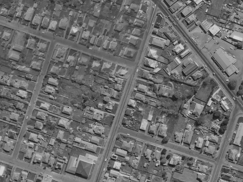 311 Wilsons Road North from the air, 1970-1974