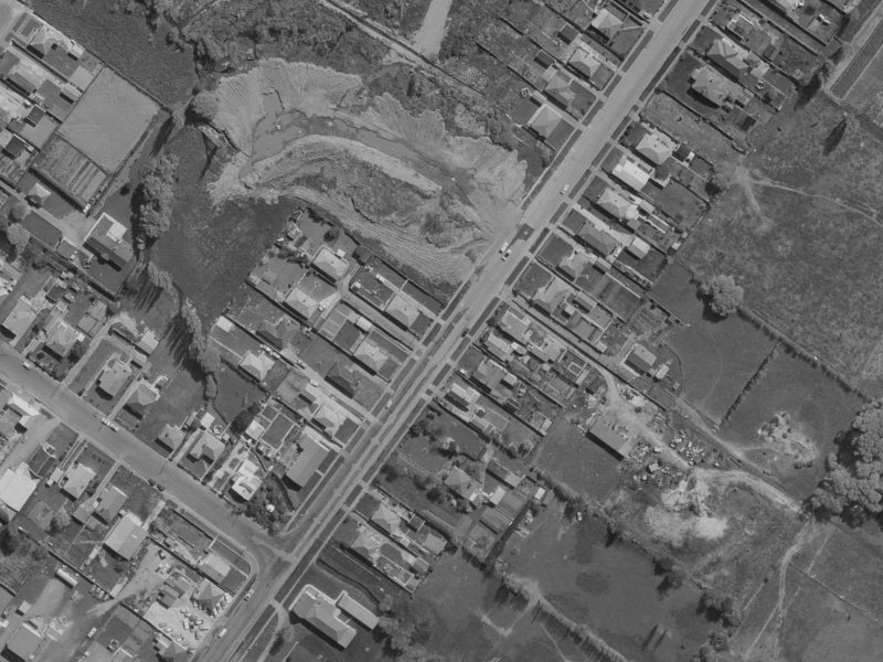 37a Saint Johns Street from the air, 1970-1974