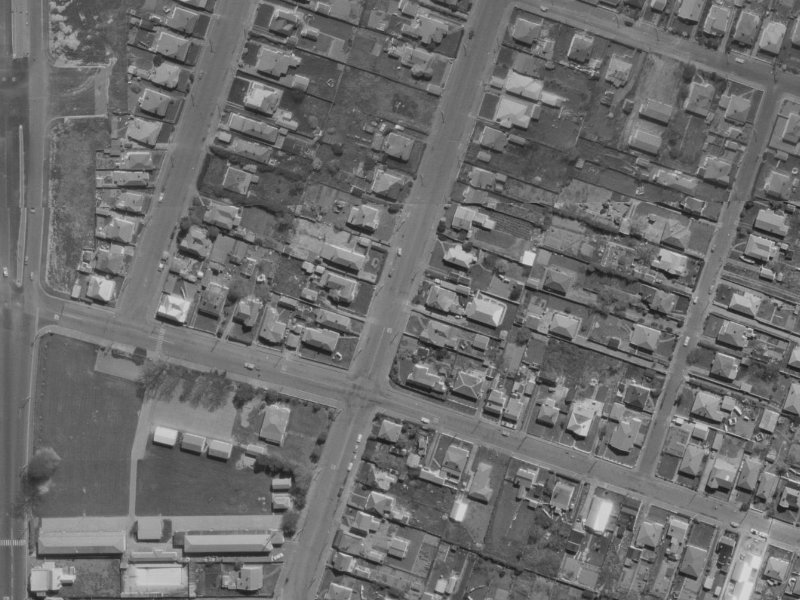 32 Vienna Street from the air, 1970-1974