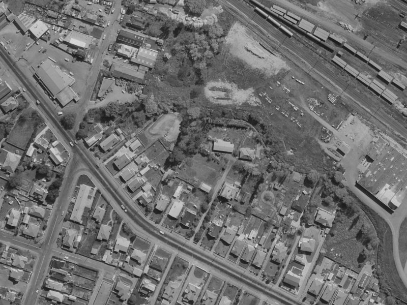 489 Brougham Street from the air, 1970-1974