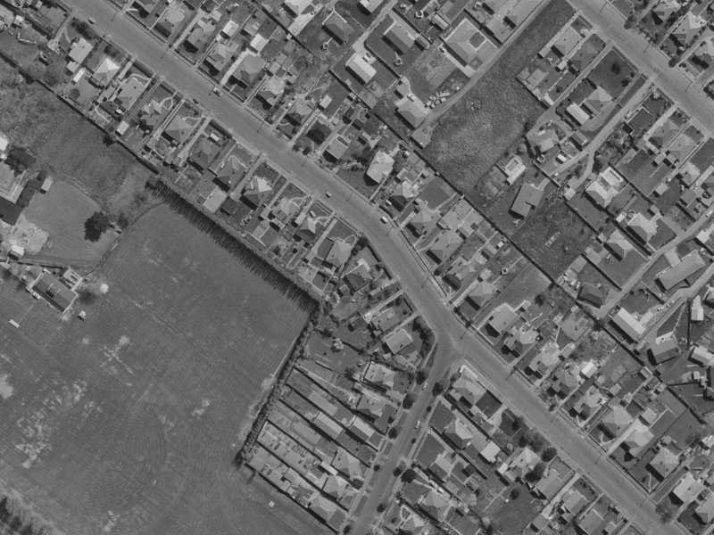 42 Sullivan Avenue from the air, 1970-1974
