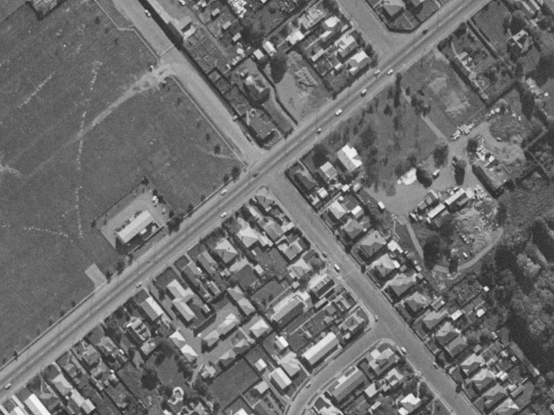 160 Lincoln Road from the air, 1970-1974
