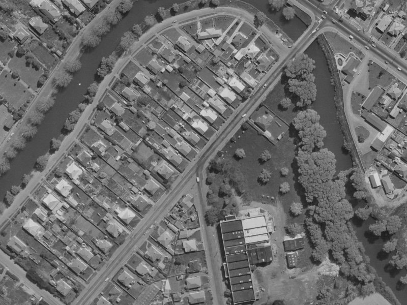 18 Radley Street from the air, 1970-1974