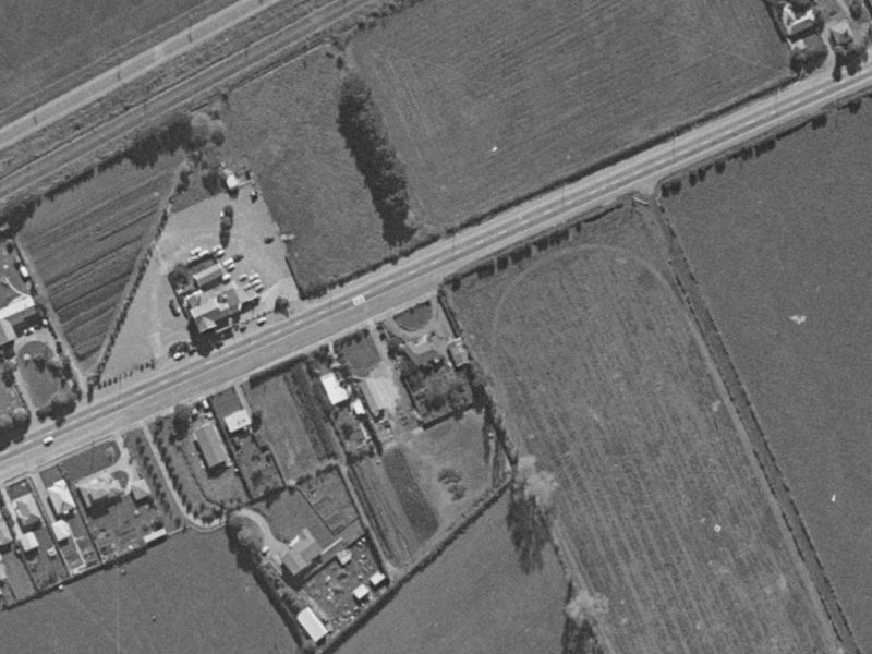 671 Main South Road from the air, 1970-1974